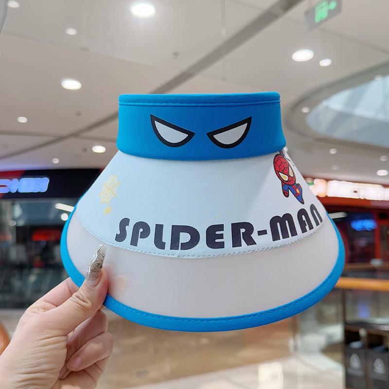 Children's Hat Girl Cartoon Big Hat Brim Sun Protection Hat Little Girl Outdoor Summer Sky Top Sun Hat