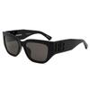 BALENCIAGA Asian BB0361SK-001 Sunglasses, Fit, Unisex, Men's, Women's