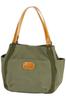 Tote Bag 1531080 Genuine Leather Tote Leather Pitt Series Khaki [Dakota] Women's DA-1531080-51