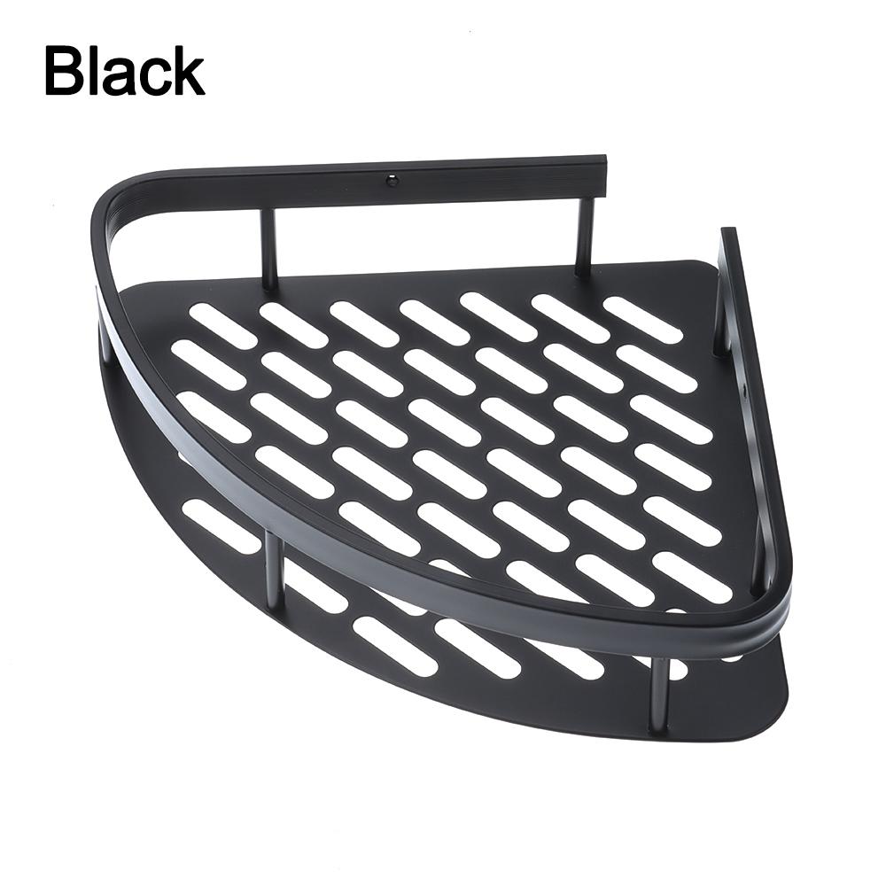 Wall Mount Shower Storage Rack Holder Aluminum Shampoo Storage Rack Holders Bathroom