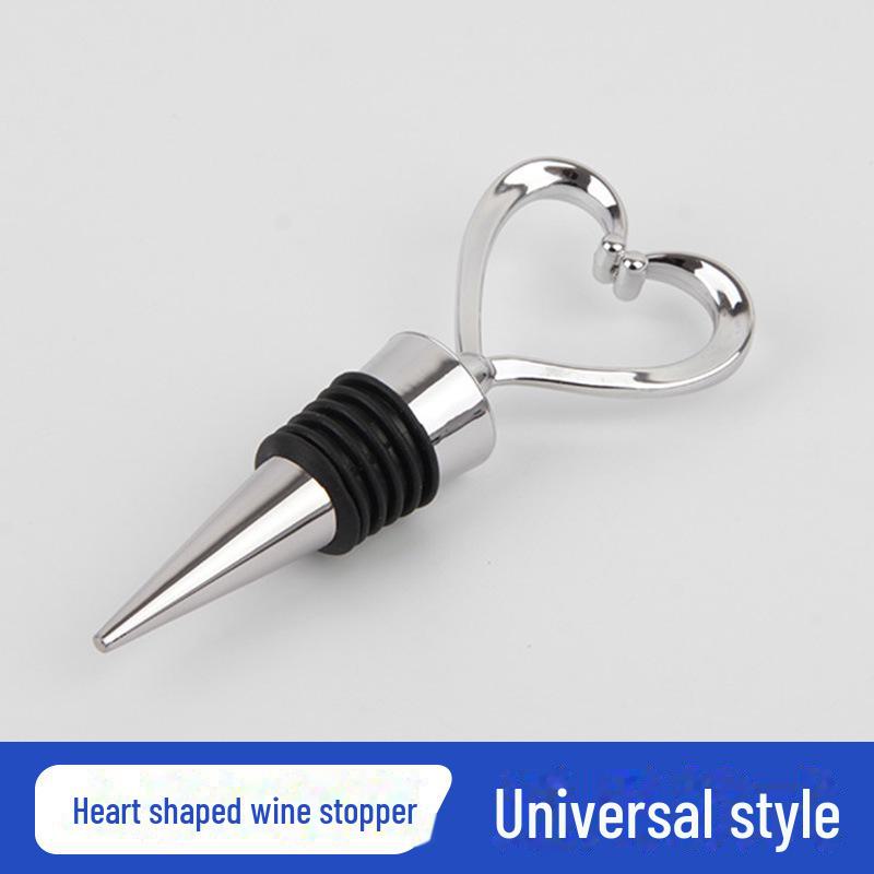 Vacuum Wine Stopper, Fresh-Keeping Bottle Seal, Wineware Accessory (Red) for Wine Making