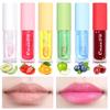 6-color Fruit Color Changing Lip Glaze Moisturizing Long Lasting Lip Gloss Lip Care Lip Oil Gloss Balm PH Tinted Lipstick