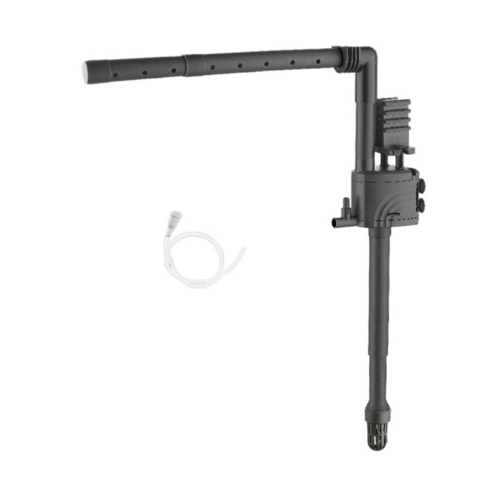 Silent Submersible Pump Detachable Fish Stool Filter Collector 3 In 1 Oxygen Air Pump  for Aquarium