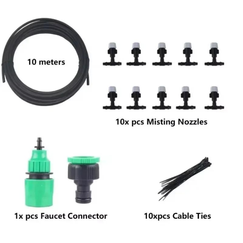Best-selling Gardening Watering Irrigation System Drip Set Garden Irrigation Mist Cooling Automatic Flower Watering Device