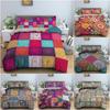 Ethnic Mandala Bedding Set Bohemian Quilt Cover For Bedroom Luxury Duvet Cover Set King Queen Twin Size Bedclothes