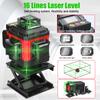 Multifunctional 16 Lines Laser Level 3 Degrees  Self-leveling Machine Rechargeable Lithium Battery Leveling