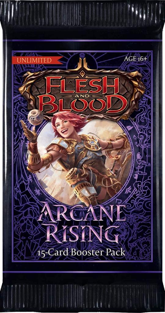 Flesh & Blood Arcane Rising Unlimited Booster Display - 24 Booster Packs