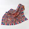 19 New Silk Printed Scarves Women'S 90Cm Satin Square Scarf