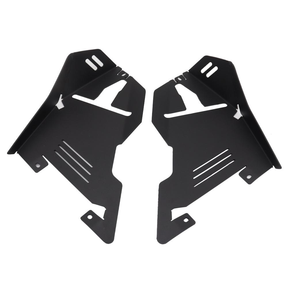 2Pcs Aluminum Front Splash Guard Protectors For Can-Am Ryker 600 900 Rally Sport