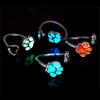 Hollow Out Luminous Cat's Paw Ring Glow In Dark Light Adjustable Ring Glowing Finger Ring  Girls