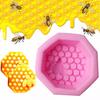 Новая силиконовая форма для мыла в виде пчелиных сот, DIY формы для помадки, шоколадного торта, свечей