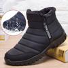 Winter Men Ankle Snow Boot Waterproof Non Slip Shoe Men Casual Keep Warm Plush Plu Size Couple Footwear Chaussure Homme