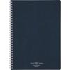KOKUYO Note Soft Ring Notebook Natural 80 Sheets Semi-B5 A-lined Navy Blue Su-SV608A-DB
