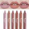 Matte Lipstick Long Lasting Moisturizing Lip Gloss Easy To Color Waterproof Lip Glaze Lip Liner Rotating Lipstick Pen