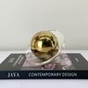 Simple Modern Silver Gold Crystal Decorative Ball Ornaments Creative Paper Weight Study Room Model Room Desktop Decoration