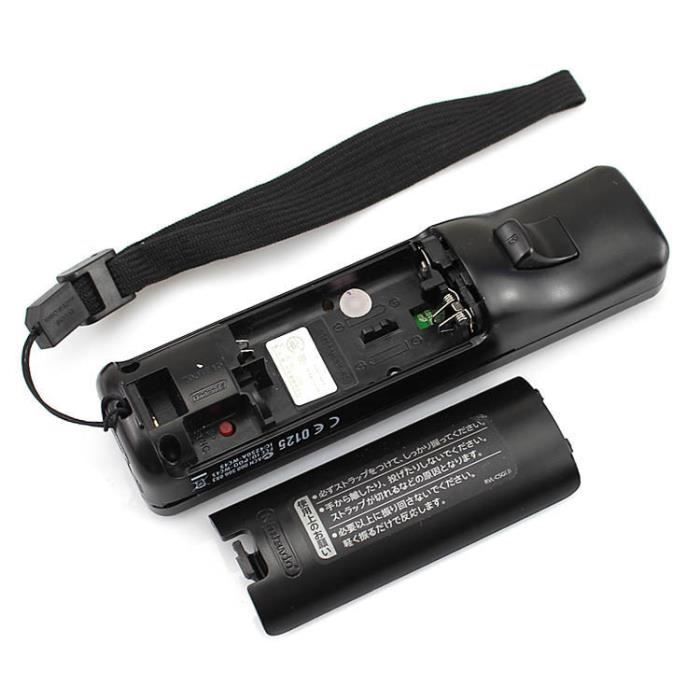 Gamepad - Wii - 2 In 1 - Built-in Motion Plus - Wireless - Black