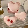 Serving Platter Heart Shape Dinner Plate Plastic Easy To Clean Versatile Kitchen Dinnerware for
