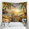Nature Landscape Woods Decoration Tapestry Beach Landscape Tapestry Wall Hanging Bedroom Room Aesthetics Home Decoration