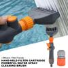 Removes Debris Pool Cartridge Cleaner Handheld Hot Tub Filter Clean Brush  Cleaning Tools