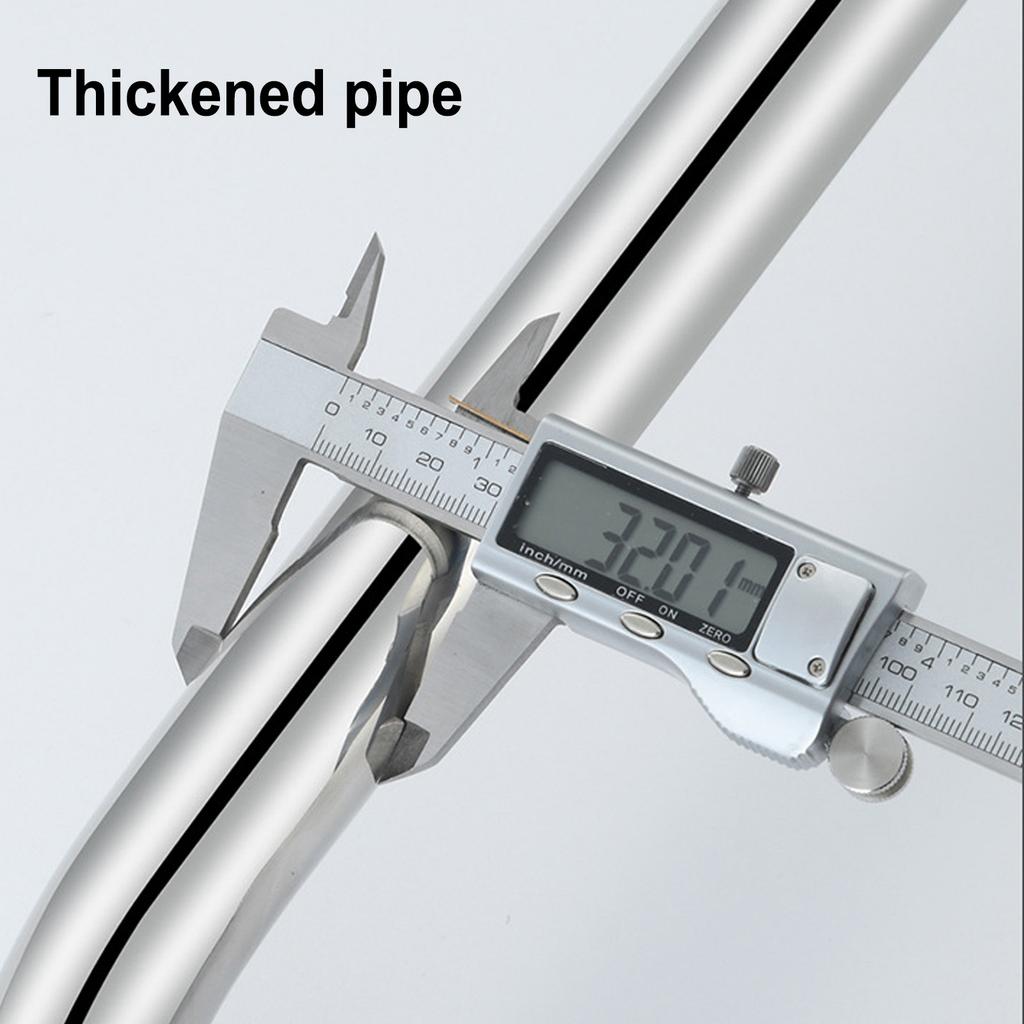 Bathroom Grab Bar 304 Stainless Steel Bathroom Safety Rail for Elderly Disabled Metallic Color