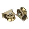 2PCS V Type Sliding Gate Roller V Groove Wheel Track Rail for Industrial Machine Sliding Door