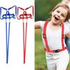 Adjustable Kids Play Harness for Horse Riding Games Wear-Resistant Safety Harness Leash with Metal Buckles Role Play Costume Accessory for Boys Girls