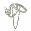 Sanrio KUROMI Double Ear Cuff A Silver Japan NEW Sanrio Characters