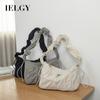 Korean Version of Fashion Pleated Underarm Cloud Bag, Temperament Single Shoulder Nylon Commuting Versatile