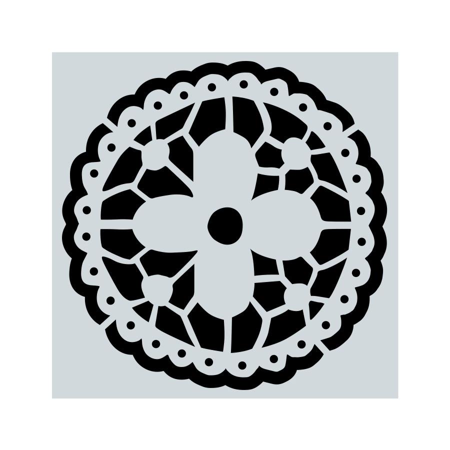 A4 Delicate Hollow Mandala Stencil Spray/hand Painting Template DIY Wall Window Scrapbooking Album Decoration Art Painting