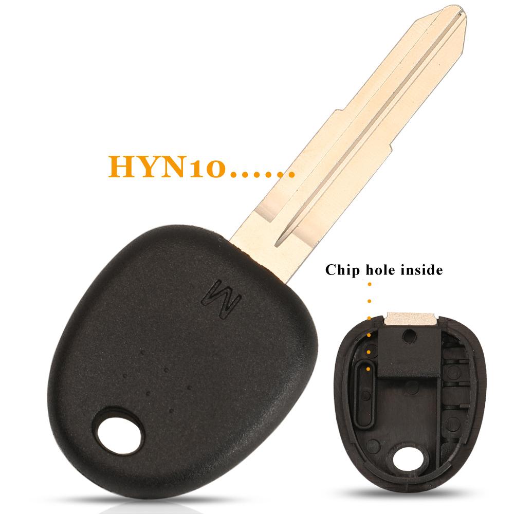 Jingyuqin Blank Car Transponder Key For Hyundai Accent Sonata NF Elantra Accent Coupe Getz H-1 Lavita TiburonTucson Verna