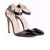 Women Pointed Toe Sandals Sexy High Heels Shoes Platform Ankle Strap Wedding Party Stiletto Shoe
