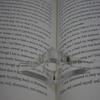 Book Page Holder Clear Page Spreader Thumb Ring Bookmark Acrylic Book Reading Accessories for Teachers Students Present