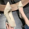Women Sexy Pointed To Casual High Heels Shoes 2025 Trend Designer New Luxury Elegant Dress Fashion Office Pumps Zapatillas Mujer