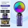 1PC High-end Mini Fan Handheld Fan Digital Display Desktop Folding Mini Portable Office Student Small Fan Gift