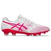 Asics Gel Short Studded Shock Absorbing Durable Soccer Shoes Men Soccer Shoes Pink White 1101A067100