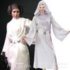 Star Wars Costume Women's Princess Leia White Dress Dress, Adult Children's
