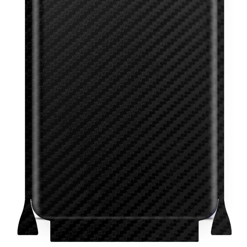 apgo Protective Skin Sticker for the Back+sides Compatible with Samsung Galaxy S10 5G, Full Wrap Film, Foil, Vinyl - Pattern Carbon Black