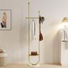 Stand Portable Clothes Rack Bedroom Floor Holder Clothes Hanger Hat Rack Home Modern Perchero De Pie Clothing Store Furniture