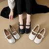 2025 Spring Summer Style Beautiful Shallow Mouth Single Shoe Women Simple Comfortable Versatile Flat Sole Single Shoe