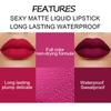 DNM 19 Colour Matte Lip Gloss Waterproof Long Lasting Non-Fading Lip Glaze Multicolour Non-Stick Lipstick