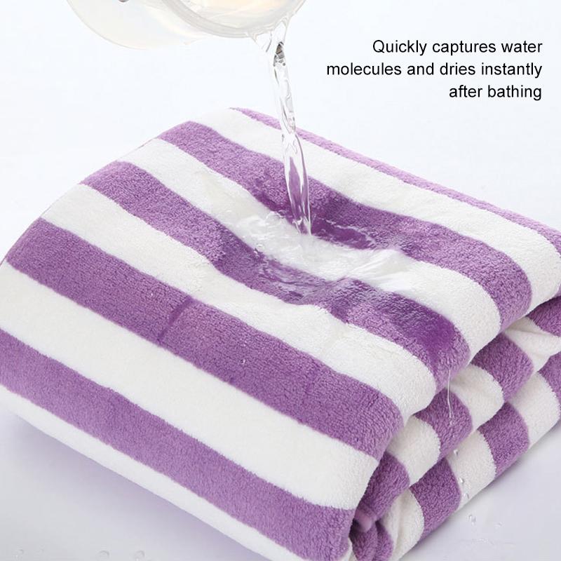 35x75cm Adults Bath Towel Absorbent Quick Drying Thick Towel Spa Body Wrap Face Hair Large Beach Cloth Bathroom Tools