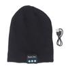 Bluetooth Beanie Hat Knitted Wireless Musical Warm Washable Beanie with Headphones for Exercise
