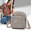 Women's Nylon Shoulder Bag Solid Color Crossbody Bag Mother Bag