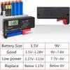 Digital Battery Tester Universal Digital Battery Checker LCD Display AA AAA C D 9V 1.5V 3.7V Household Button Battery Detector