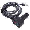 Satellite Car Charger 5M 16.4ft Support USB C 36W Fast Charging Digital Display Satellite Car Power