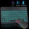 Wireless Keyboard Bluetooth Keyboard and Mouse Spanish Russian Mini Keyboards Tablet Backlit Keyboard for Phone Pro