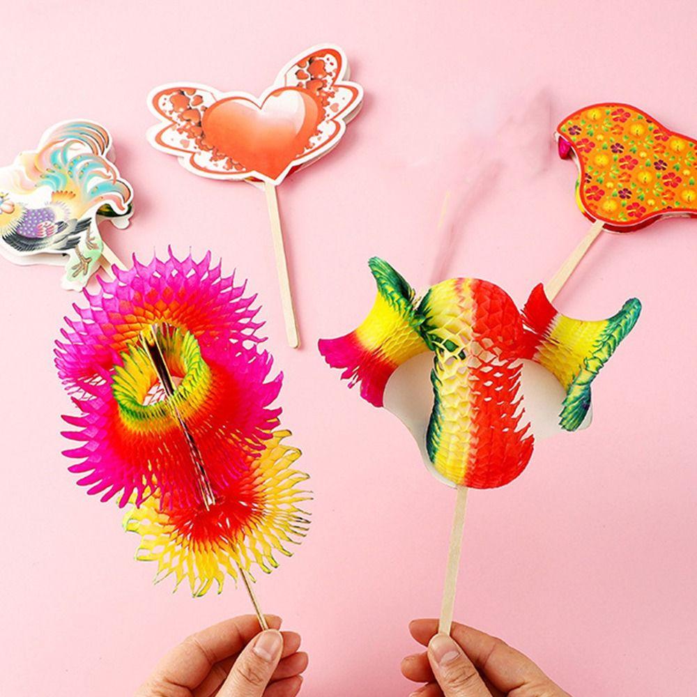 Variety of Flip Chinese Paper Flipping Toys Folk Art Paper Toy Magic Flipping