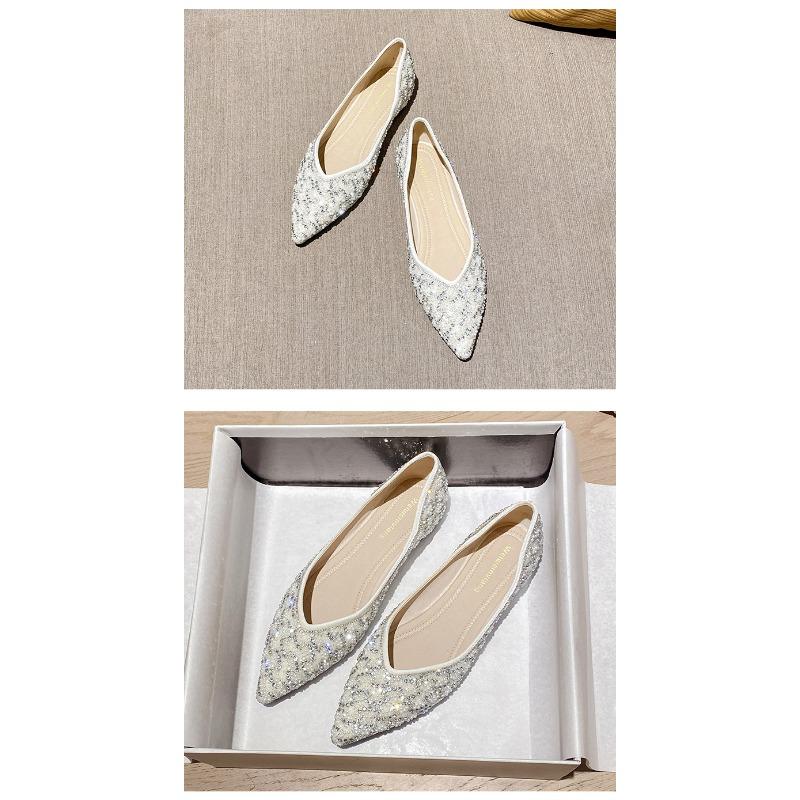 Pointed Shoes Soft Soled Flats for Women
