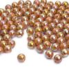 Acrylic ABS Imitation Pearl AB Color Round Beads for DIY Bracelets and Jewelry Accessories