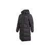 Outdoor Casual Sports Hooded Down Jacket Unisex Outerwear Black GE9877